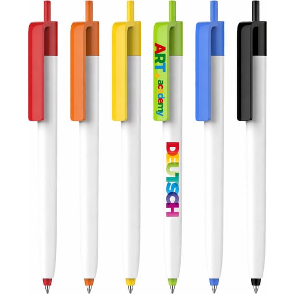 Push Button Pen – Creamy White Barrel