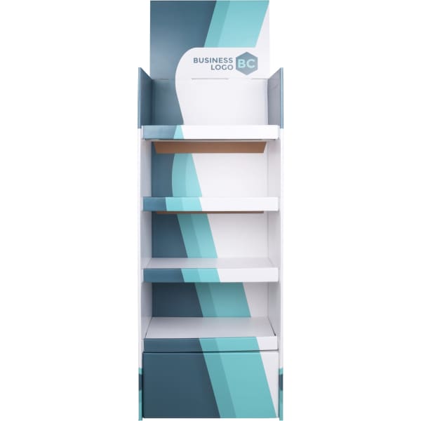 Self Assembly Premium Cardboard Floor Display