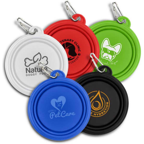 Collapsible Silicone Pet Bowl