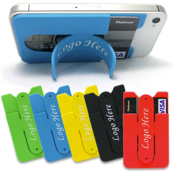 Silicone Mobile Stand with Pocket