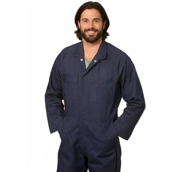 Men’s Cotton Drill Coverall-Stout