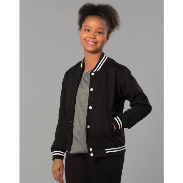 Kid’s Fleece Varsity Jacket
