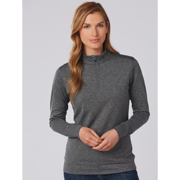 Ladies’ Half Zip L/S Sweat Top