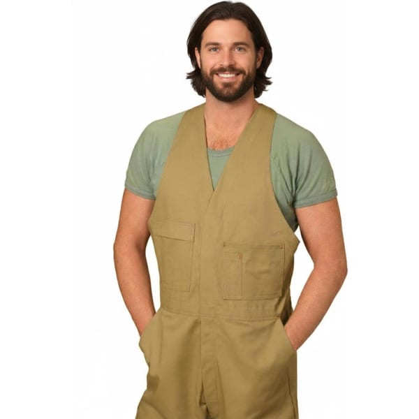 Men’s Cotton Drill Action Back Overall-Regular