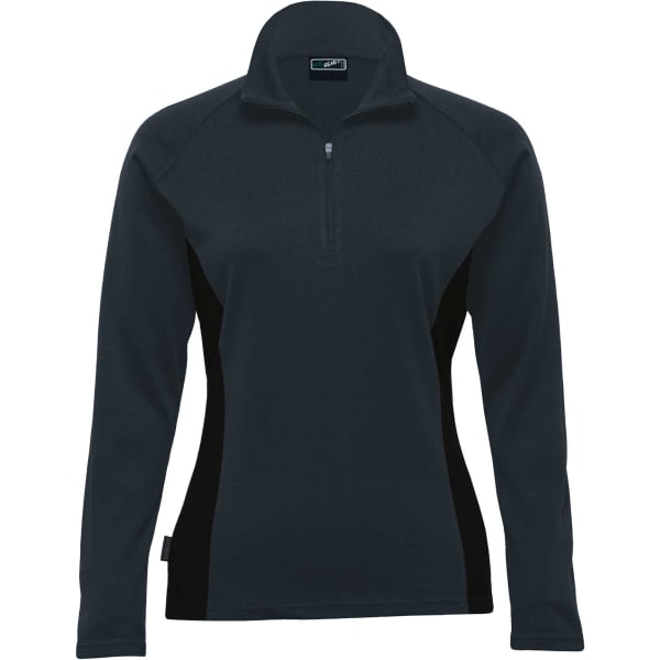 Merino Contrast Insert Pullover – Womens