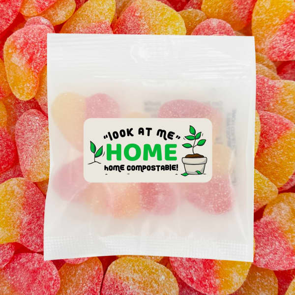 ECO Sour Peach Hearts 30g