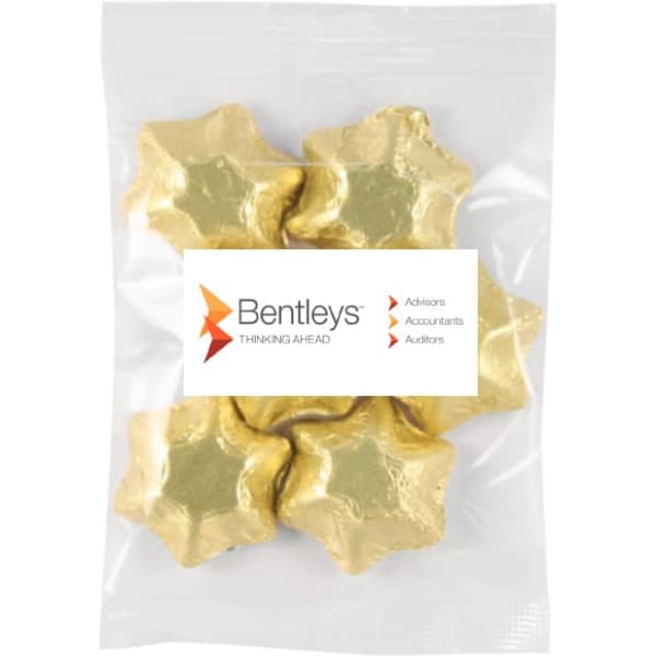 Custom Colour Foiled Stars 50g