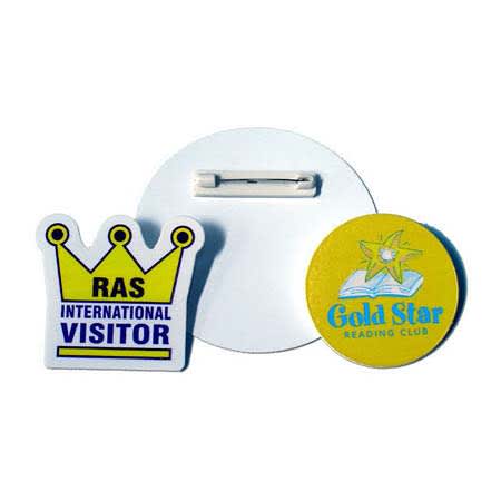 .75Mm Plastic Badges