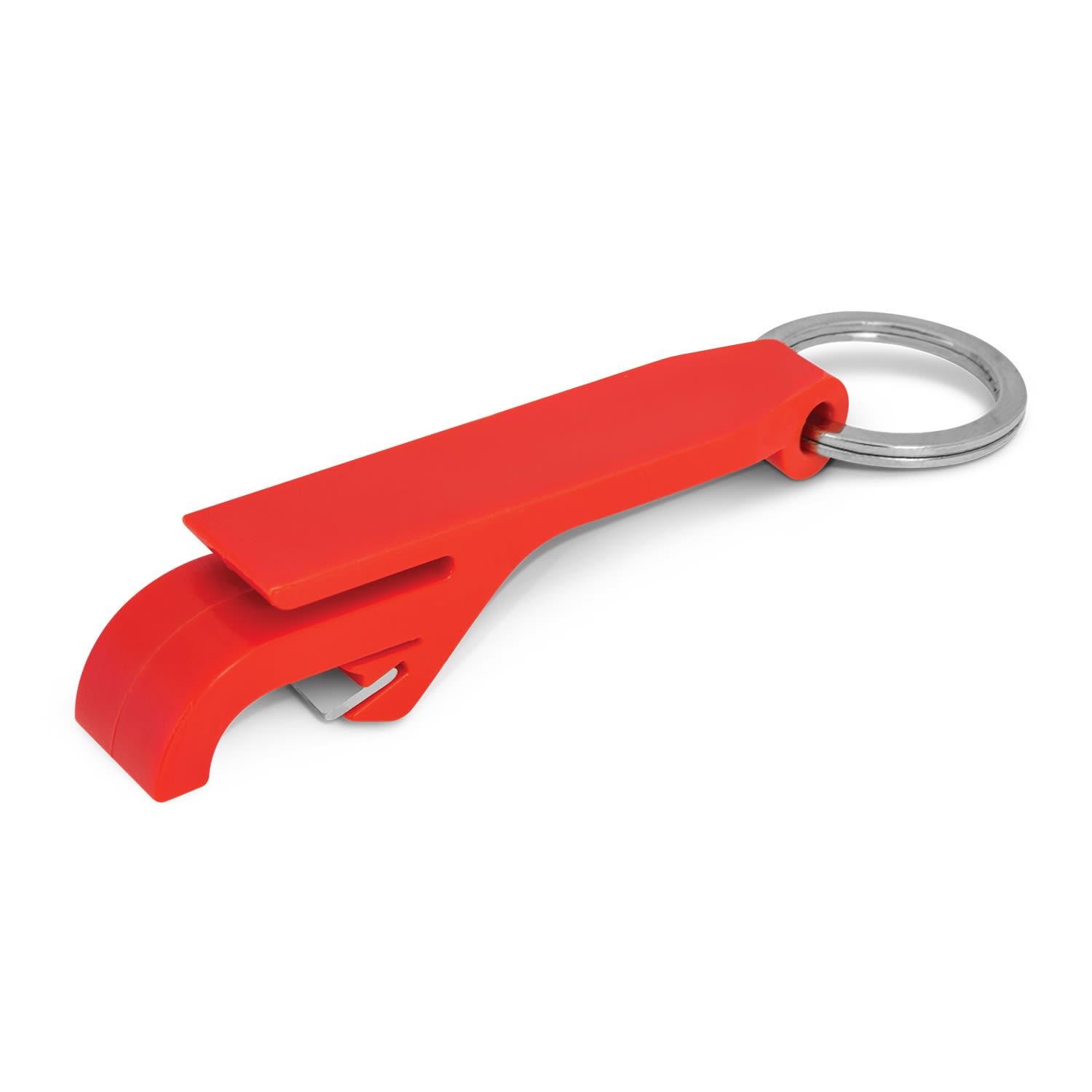 Snappy Bottle Opener Key Ring - 102186 Image Red