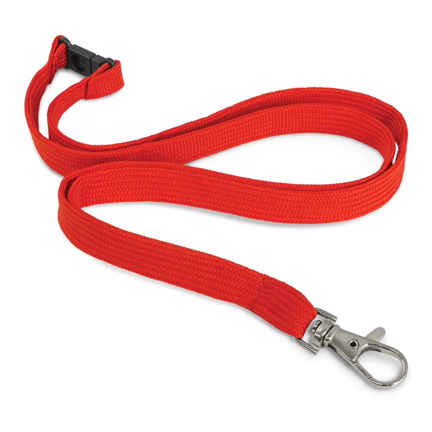 Custom Printed Lanyard - 12mm - 103799 Image Red