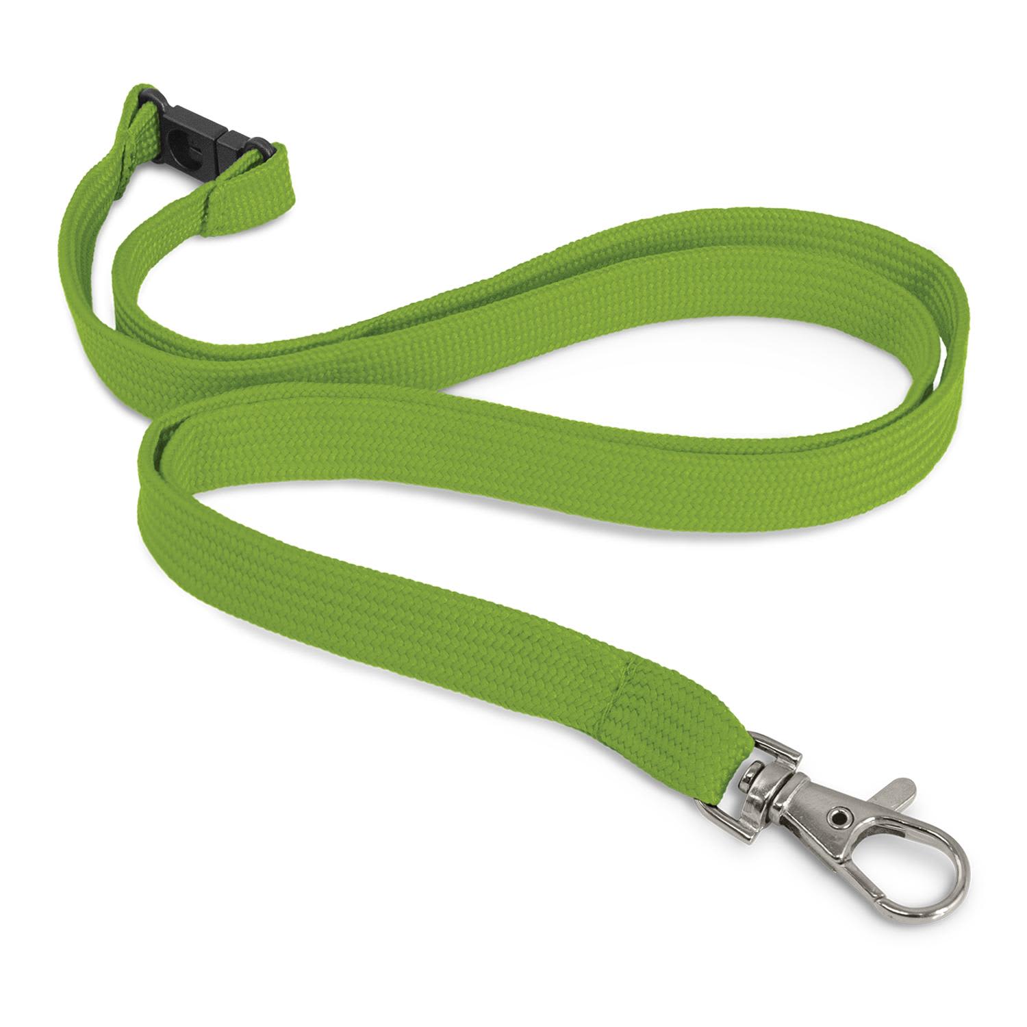 Custom Printed Lanyard - 12mm - 103799 Image Bright Green