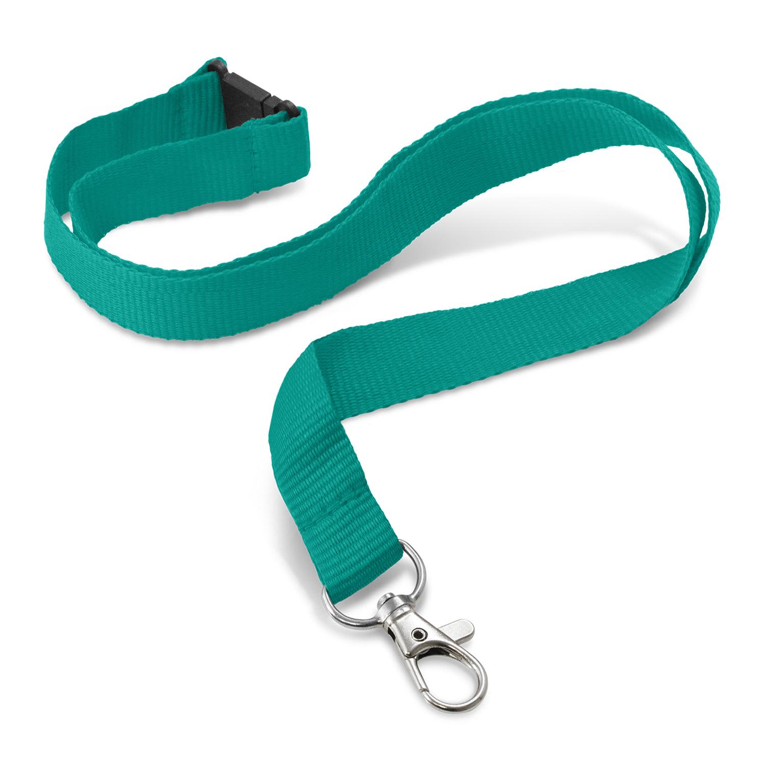 Custom Printed Lanyard - 16mm - 103800 Image Teal