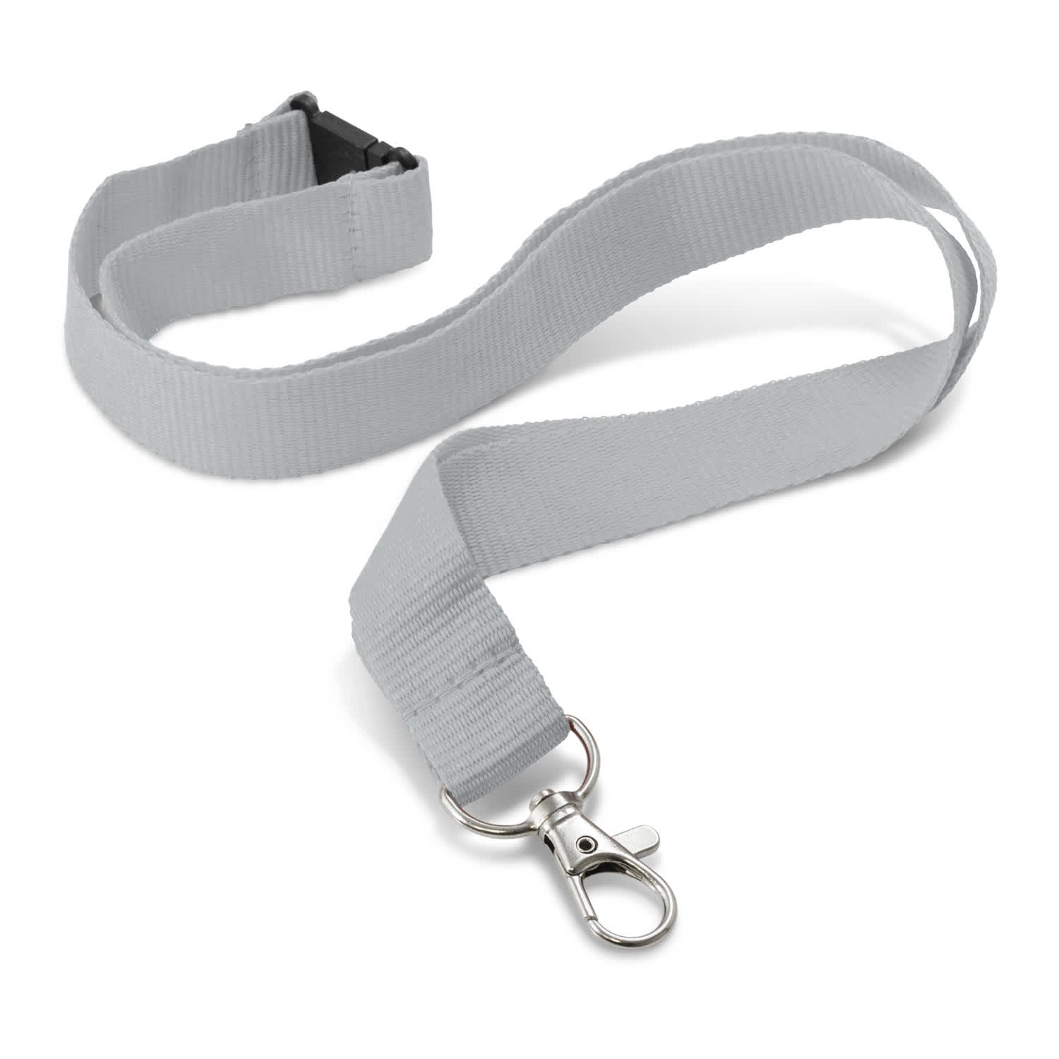 Custom Printed Lanyard - 20mm - 103801 Image Grey