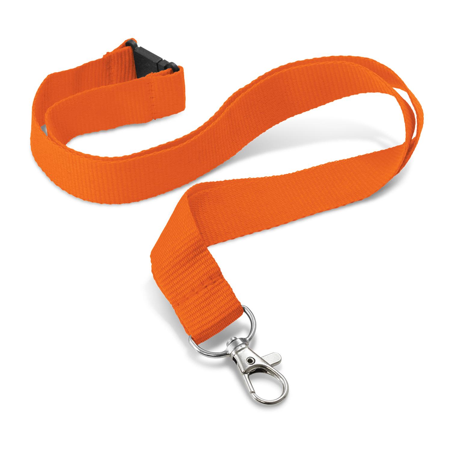 Custom Printed Lanyard - 24mm - 103802 Image Orange