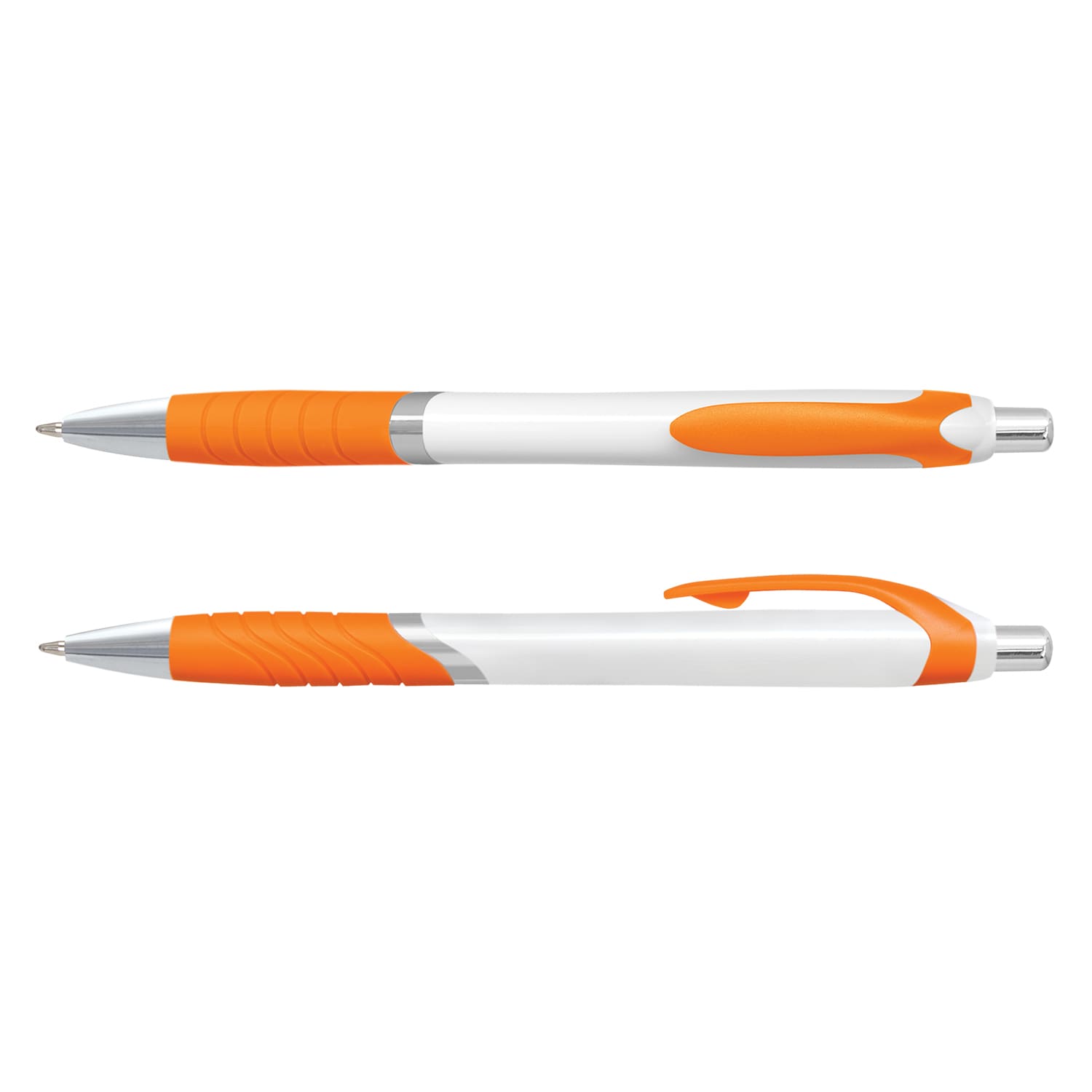 Jet Pen - White Barrel - 104262 Image Orange