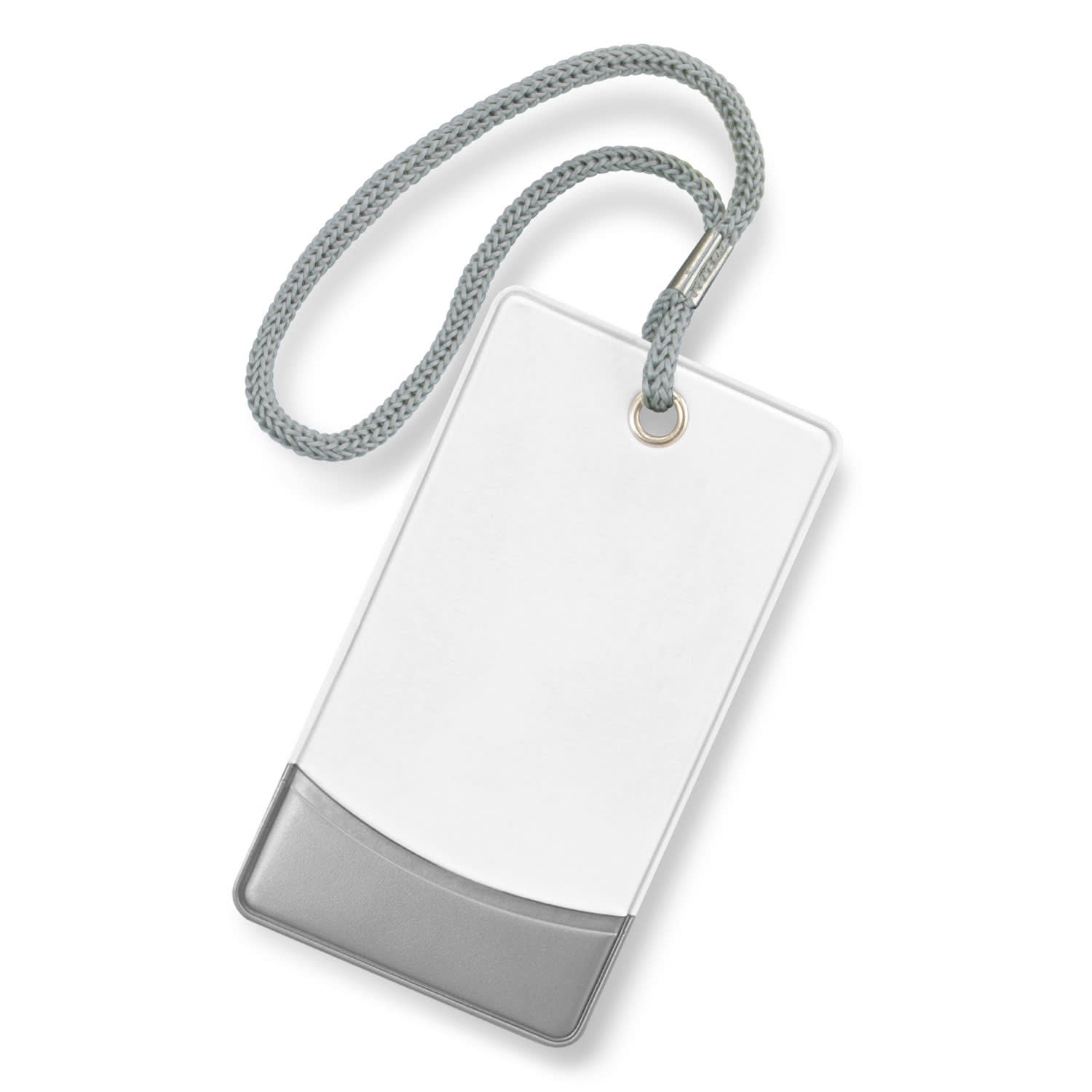 Trekka Luggage Tag - 104749 Image White/Silver