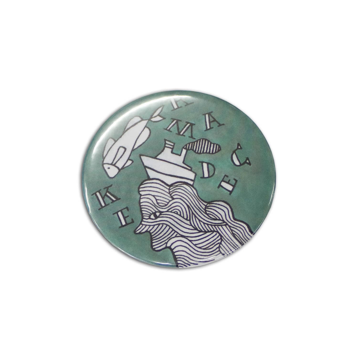 Button Badge Round - 58mm | Withers & Co. | Promotional Products NZ