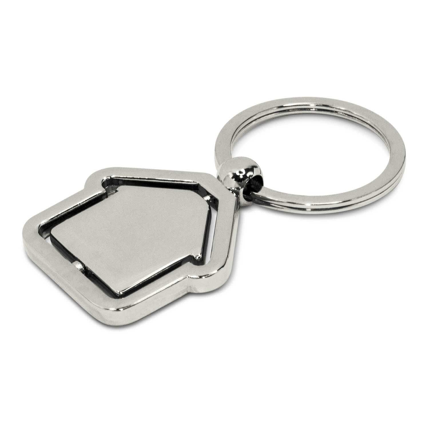 Spinning House Metal Key Ring - 104886 Image