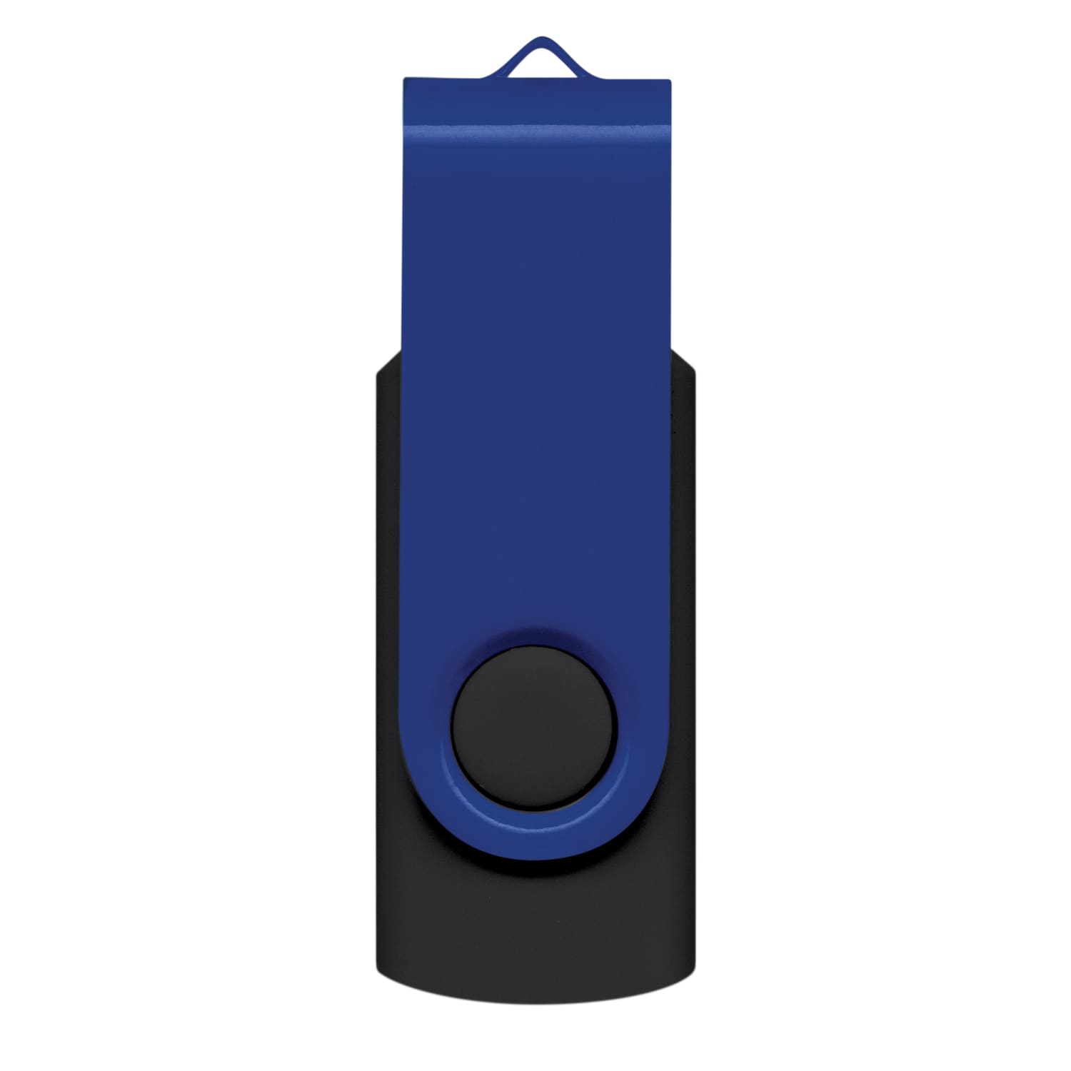 Helix 4GB USB Flash Drive - Customizable Soft-Touch Case with Aluminium Swivel