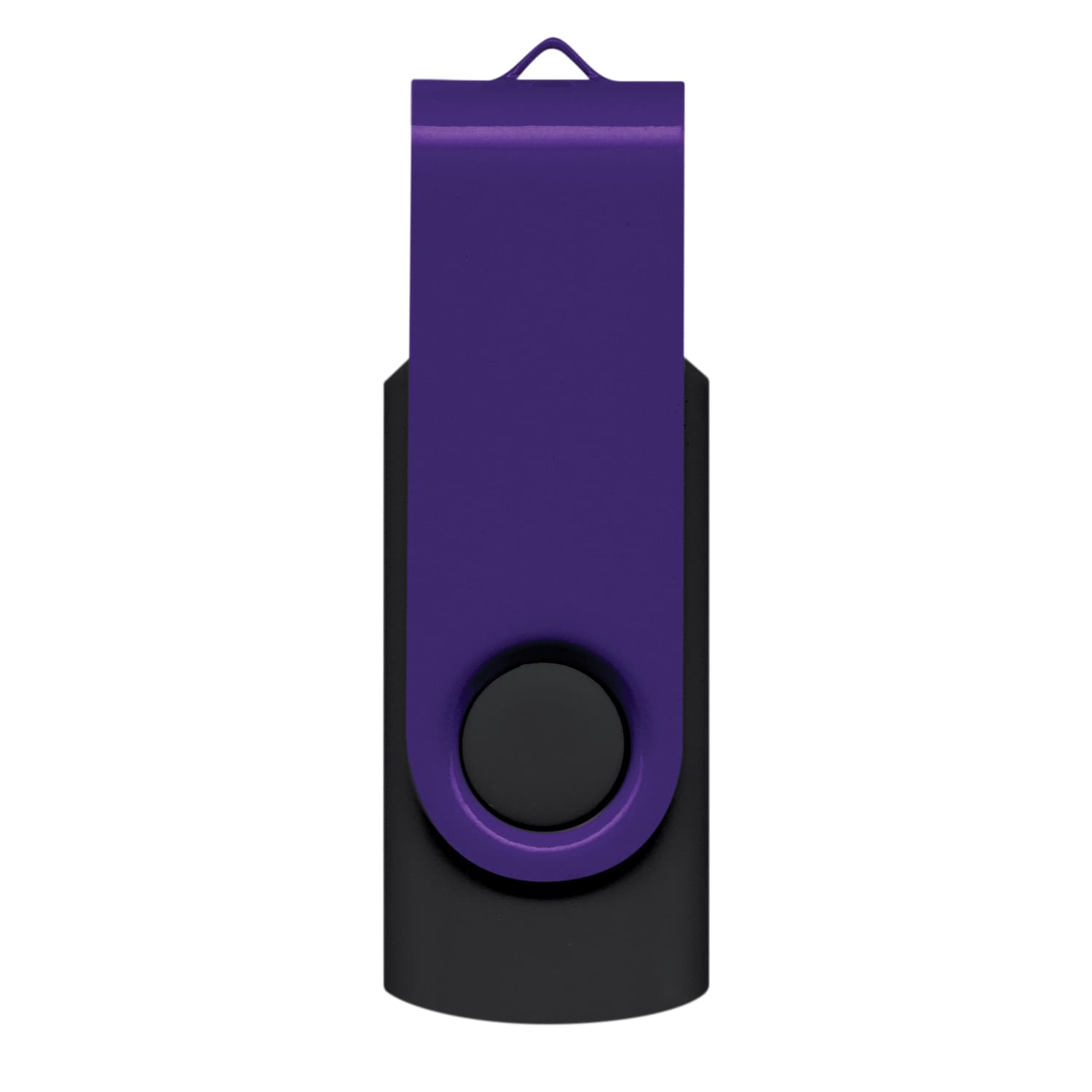 Helix 4GB USB Flash Drive - Customizable Soft-Touch Case with Aluminium Swivel