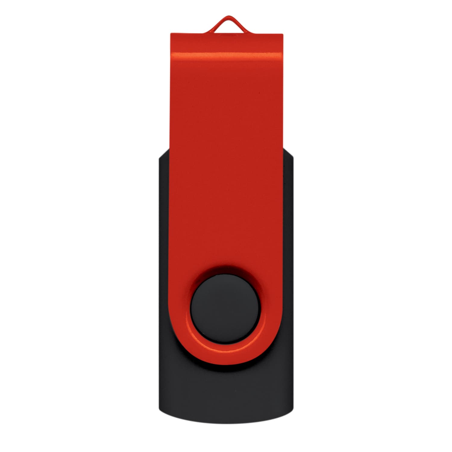 Helix 4GB USB Flash Drive - Customizable Soft-Touch Case with Aluminium Swivel