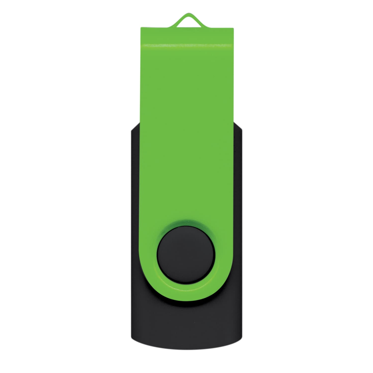 Helix 4GB USB Flash Drive - Customizable Soft-Touch Case with Aluminium Swivel