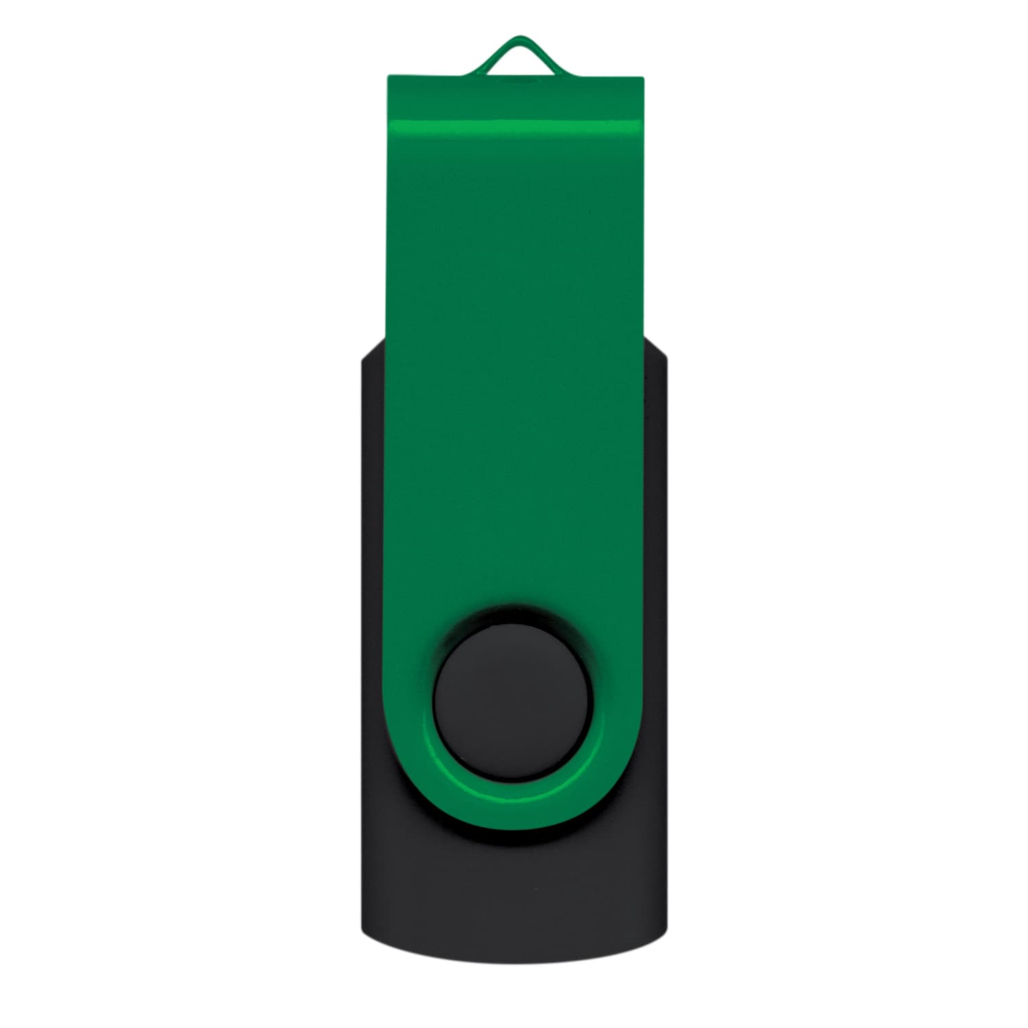 Helix 4GB USB Flash Drive - Customizable Soft-Touch Case with Aluminium Swivel