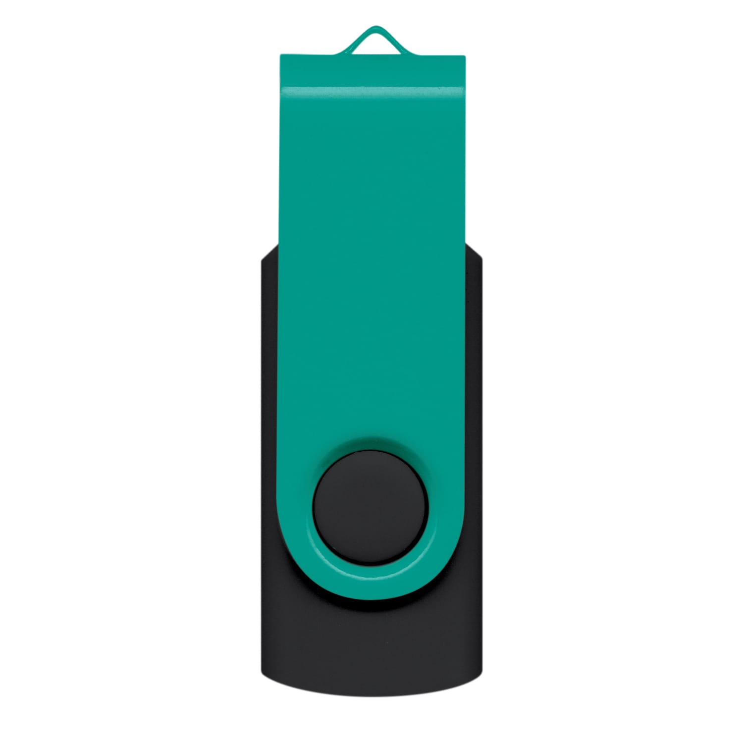 Helix 4GB USB Flash Drive - Customizable Soft-Touch Case with Aluminium Swivel