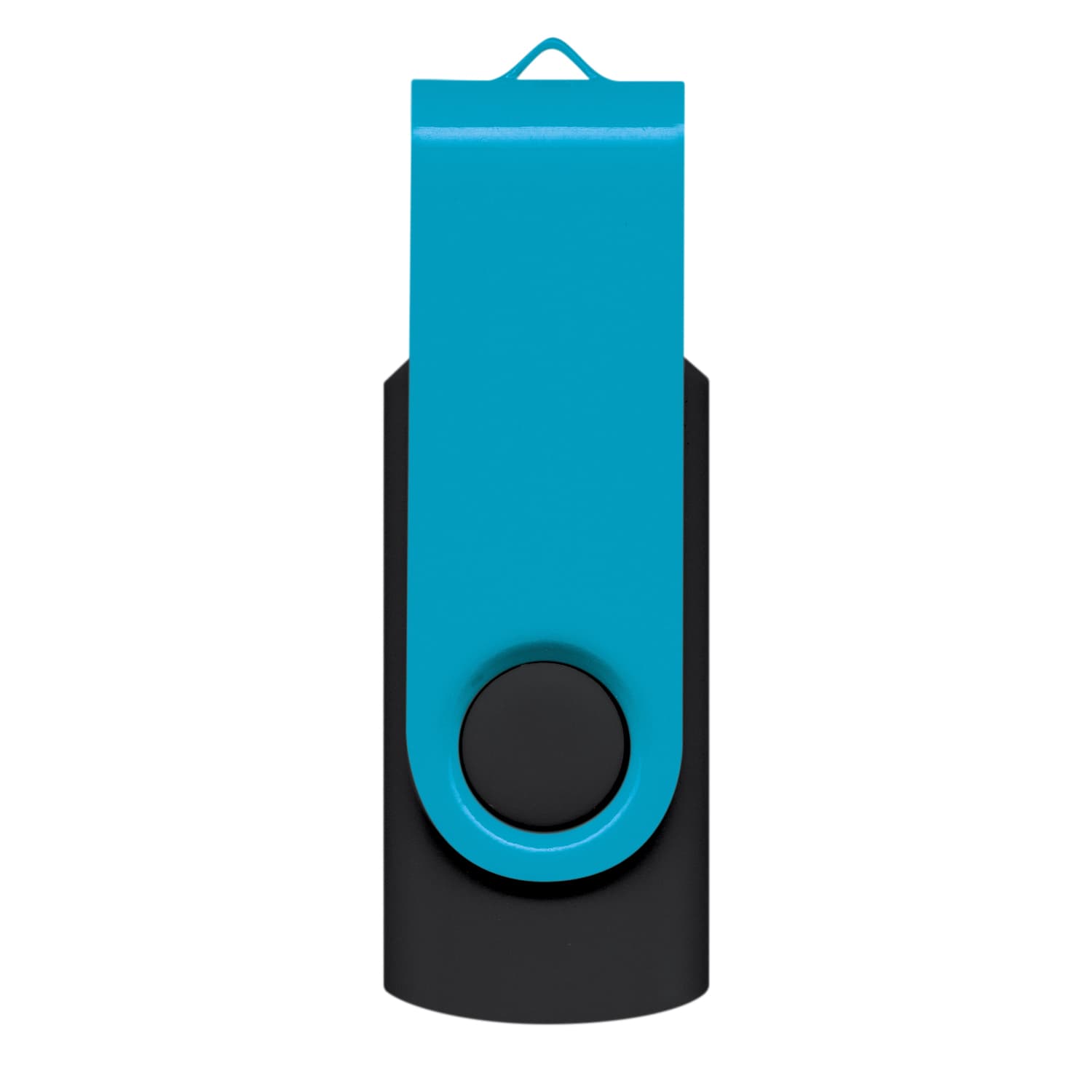 Helix 4GB USB Flash Drive - Customizable Soft-Touch Case with Aluminium Swivel