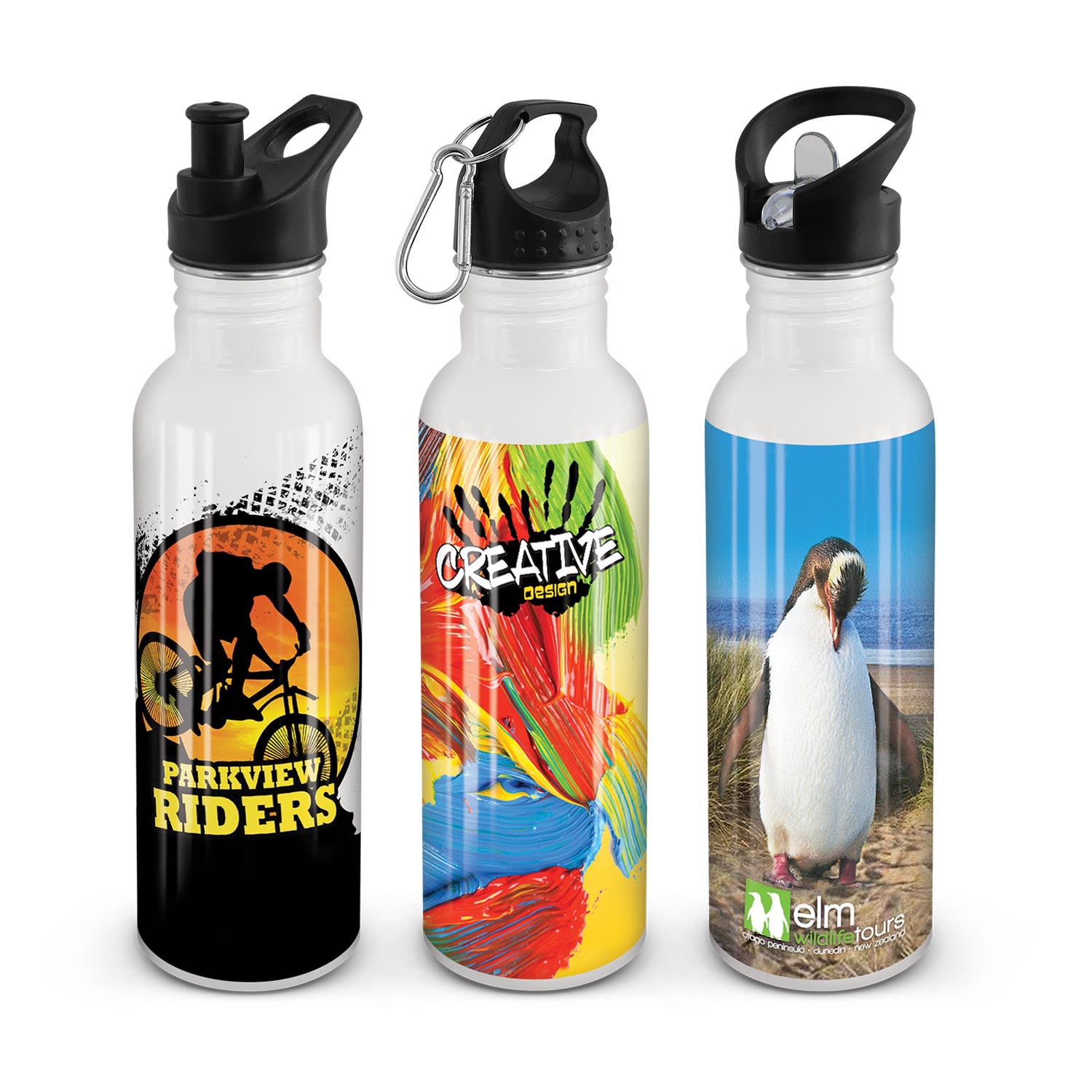 Nomad Drink Bottle - Full Colour | Eco Merchandise | Branded Drinkware NZ