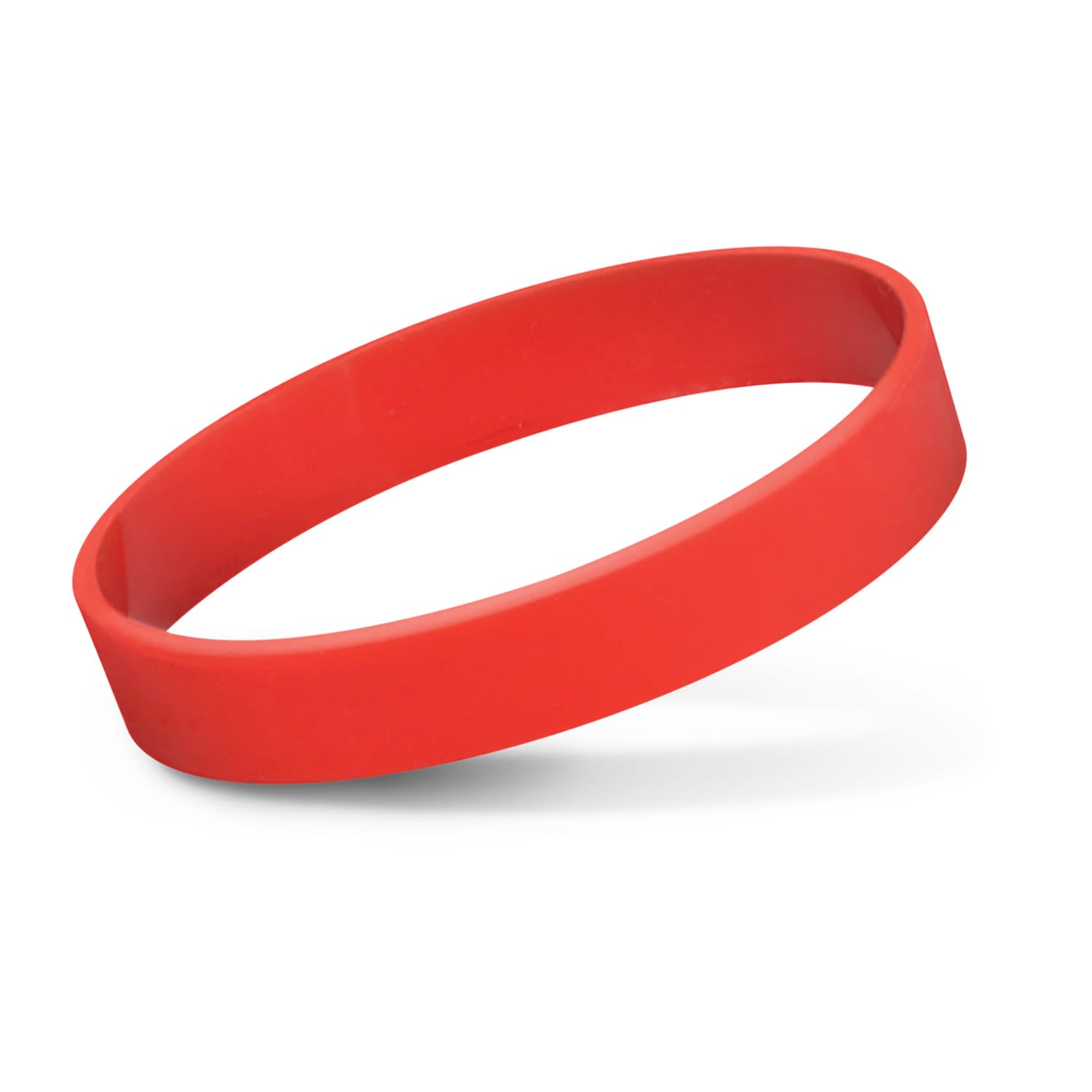 Silicone Wrist Band - 107101 Image Red
