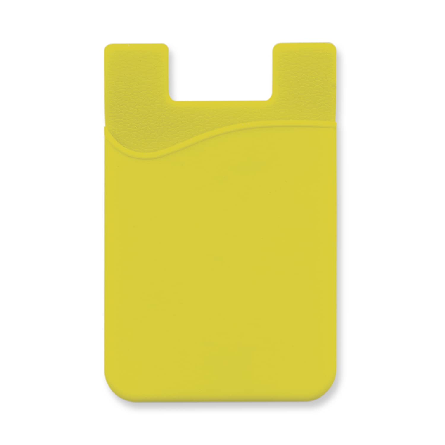 Silicone Phone Wallet - 107627 Image Yellow