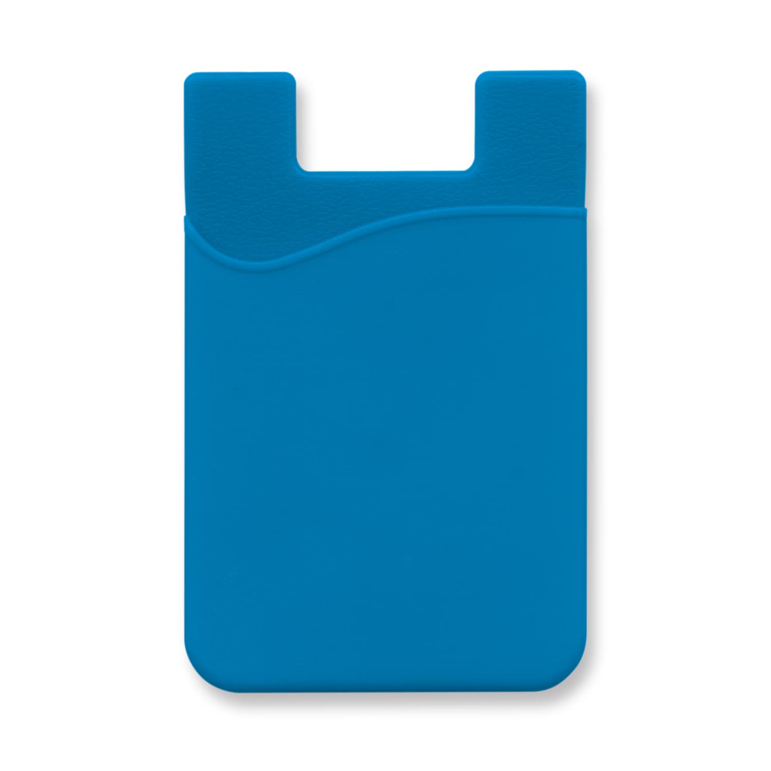 Silicone Phone Wallet - 107627 Image Light Blue