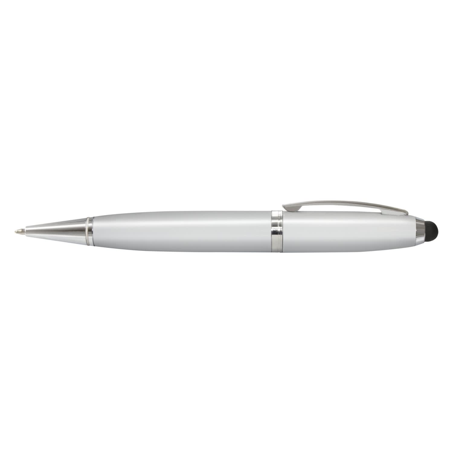 Exocet 4GB Flash Drive Ball Pen - 107697 Image White
