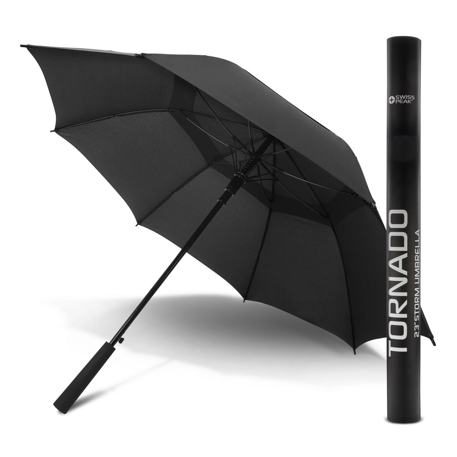 Swiss Peak Tornado 58cm Umbrella | Personalised Golf Umbrella | Branded Umbrella NZ