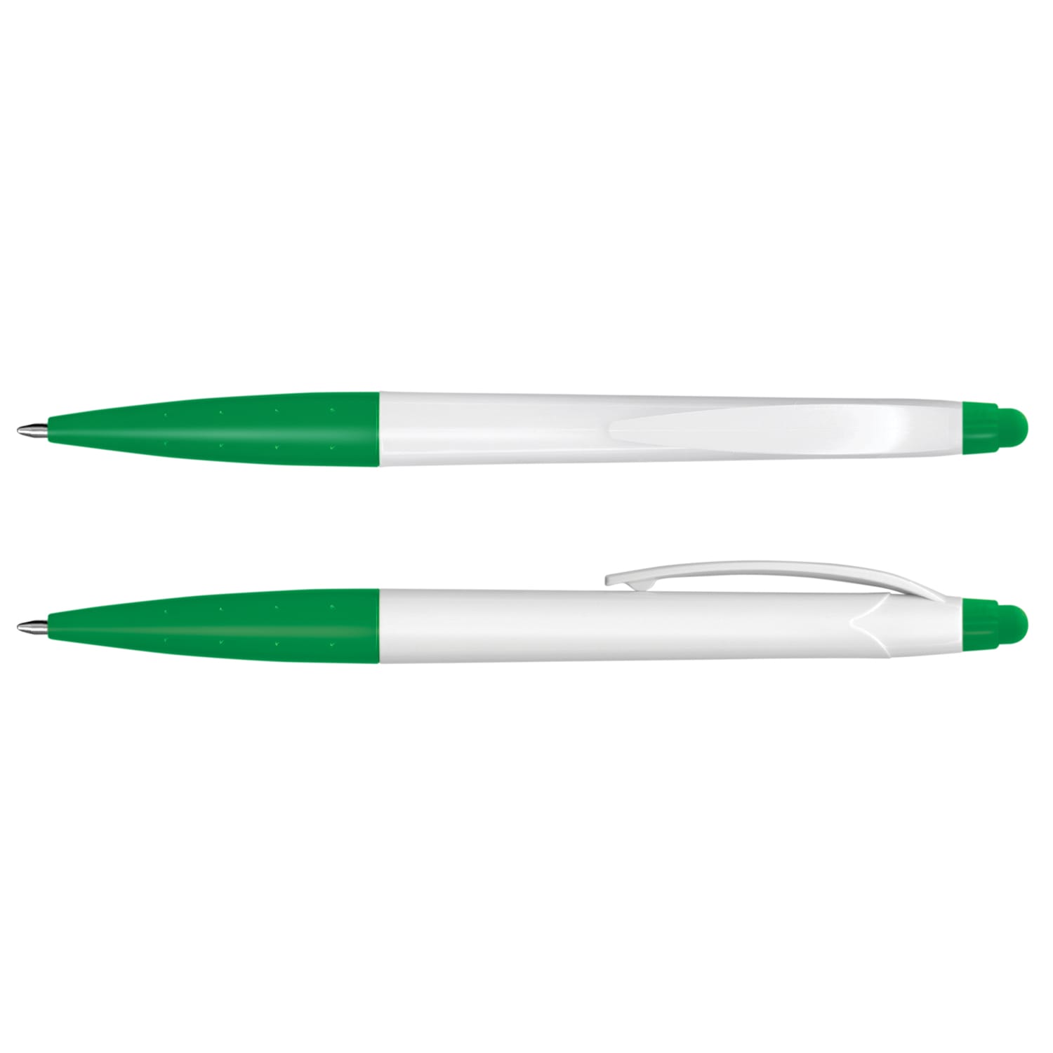 Spark Stylus Pen - White Barrel - 110097 Image Green