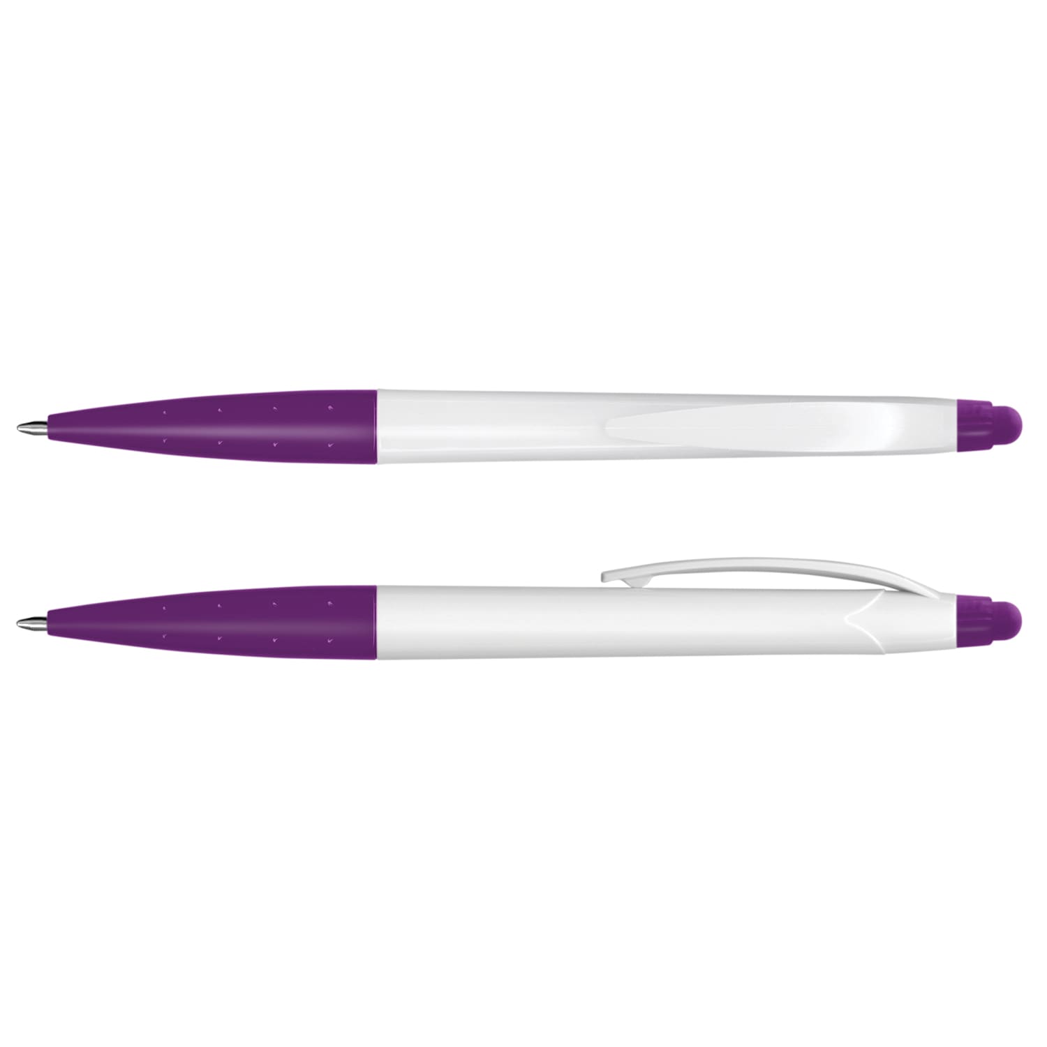 Spark Stylus Pen - White Barrel - 110097 Image Purple