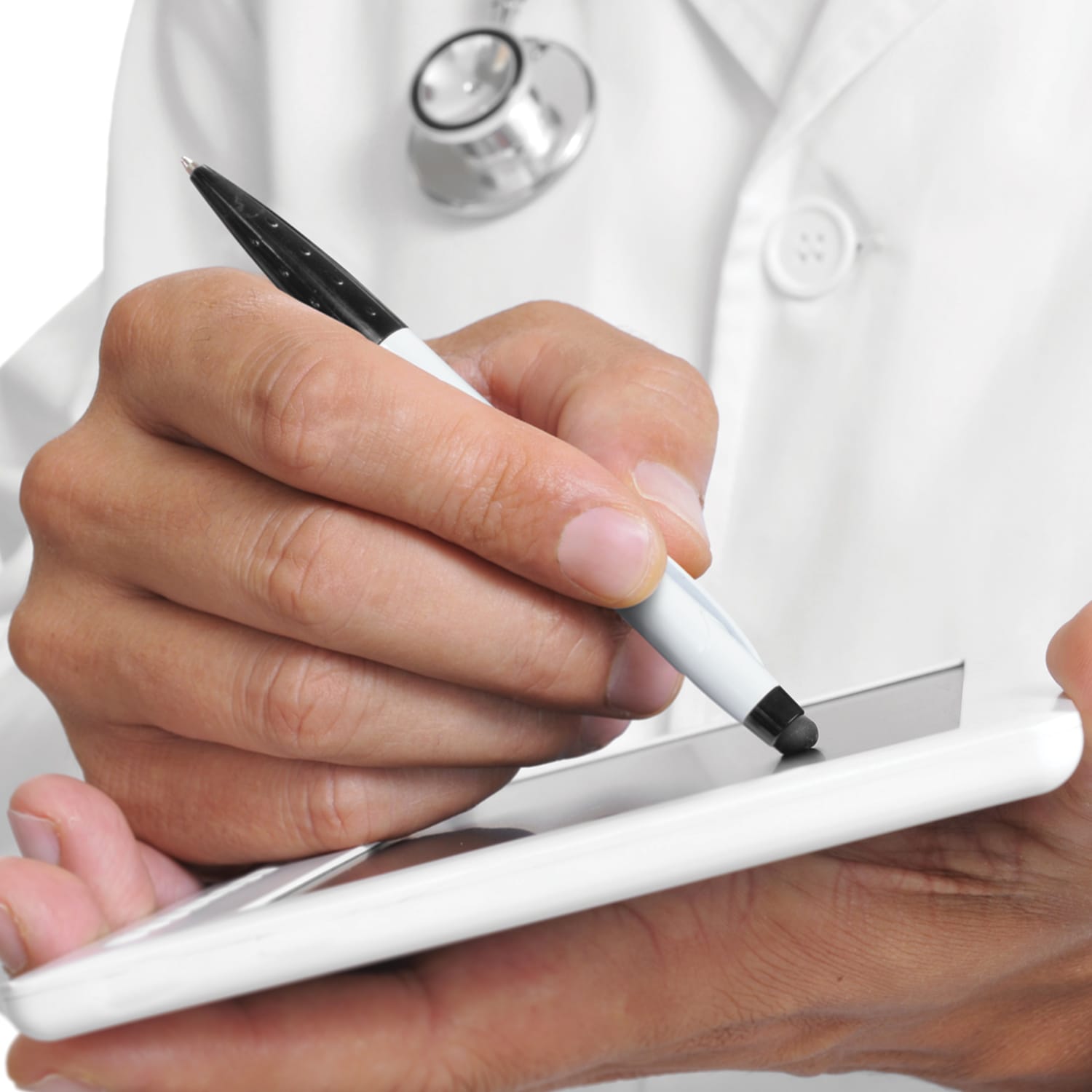 Spark Stylus Pen - White Barrel - 110097 Image 