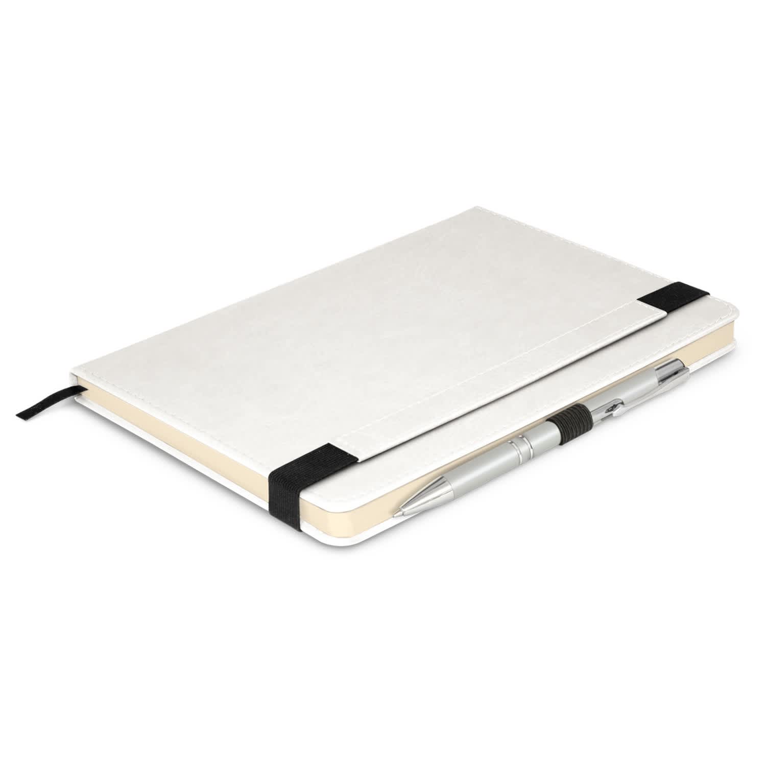 Premier Notebook with Pen - 110461 Image White