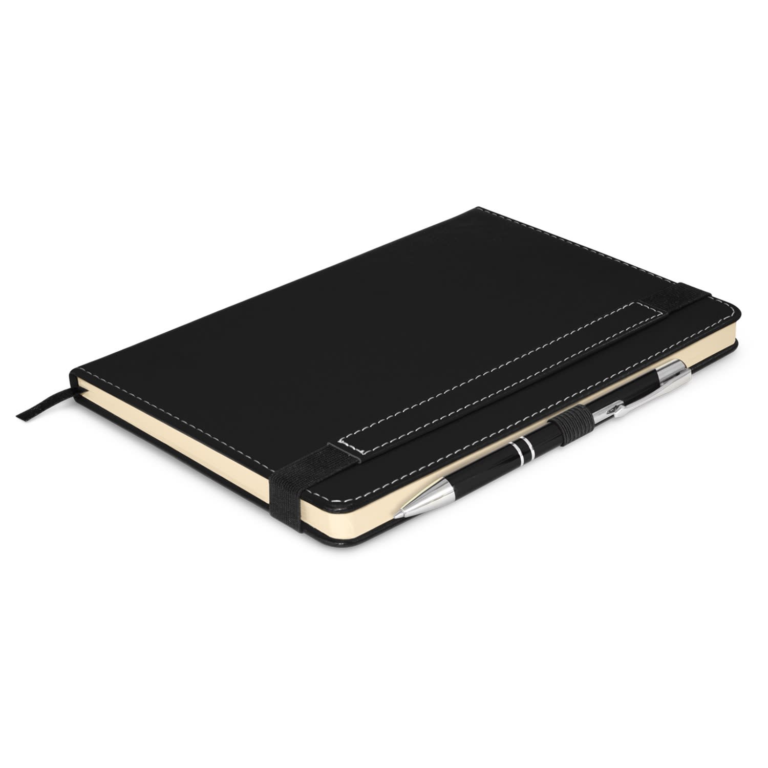 Premier Notebook with Pen - 110461 Image Black
