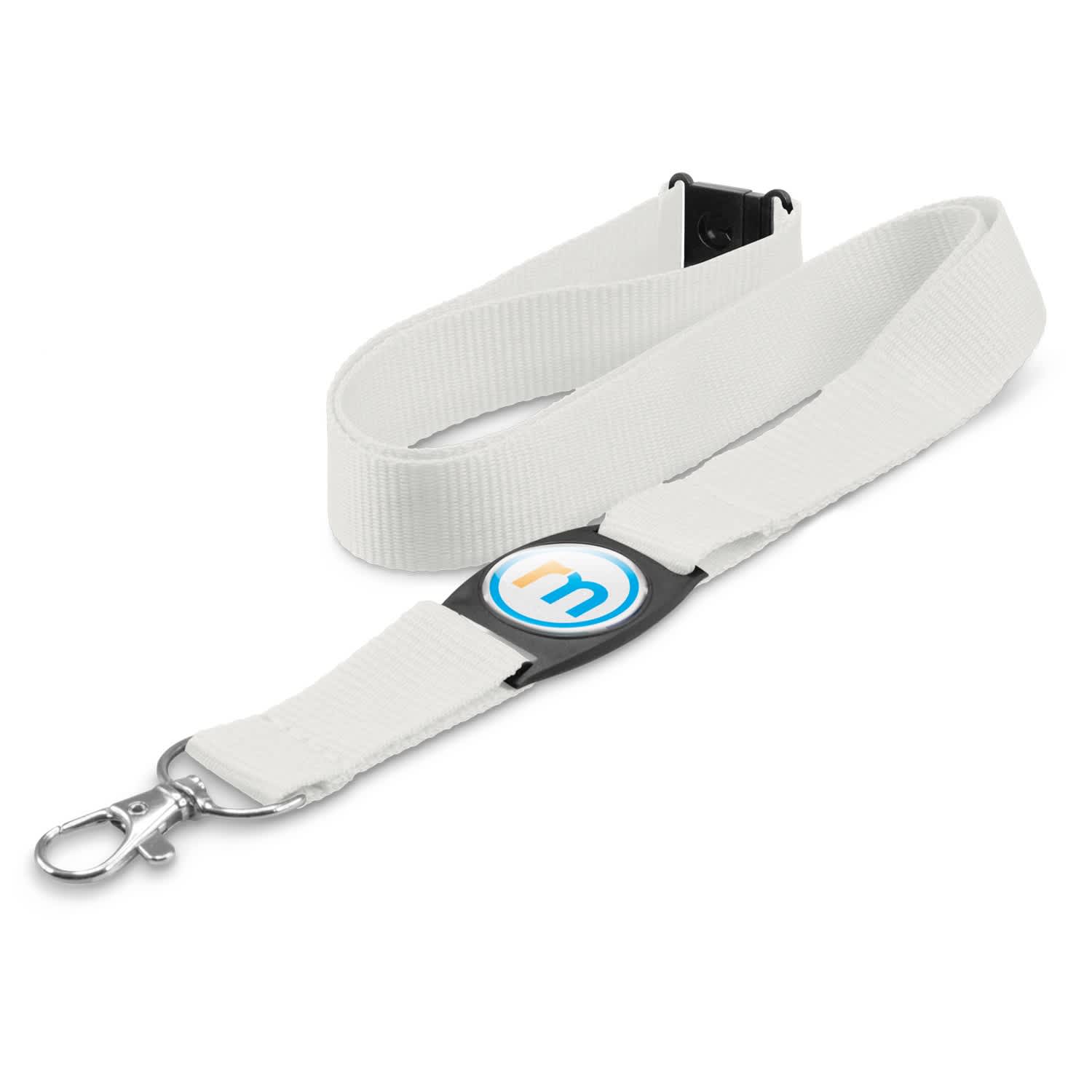 Crest Lanyard - 110502 Image White