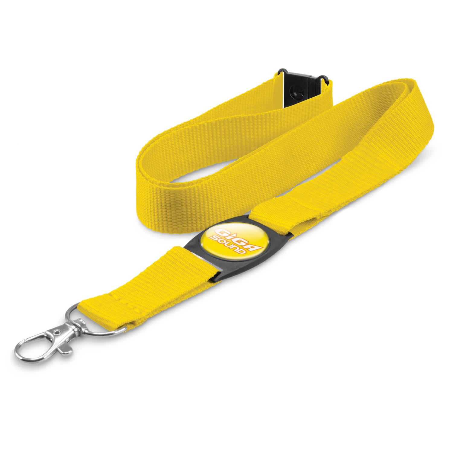 Crest Lanyard - 110502 Image Yellow