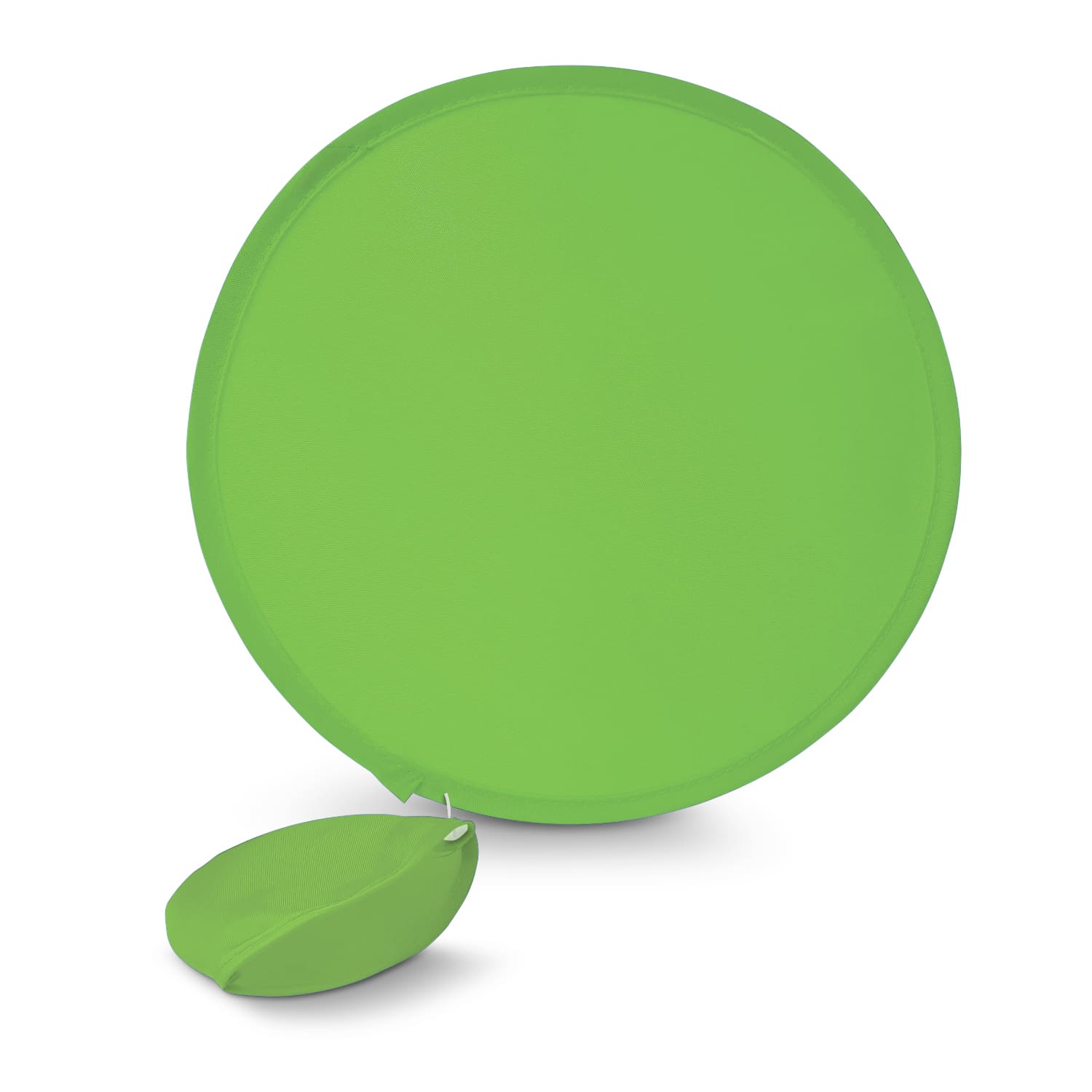 Fan with Pouch - 110541 Image Bright Green