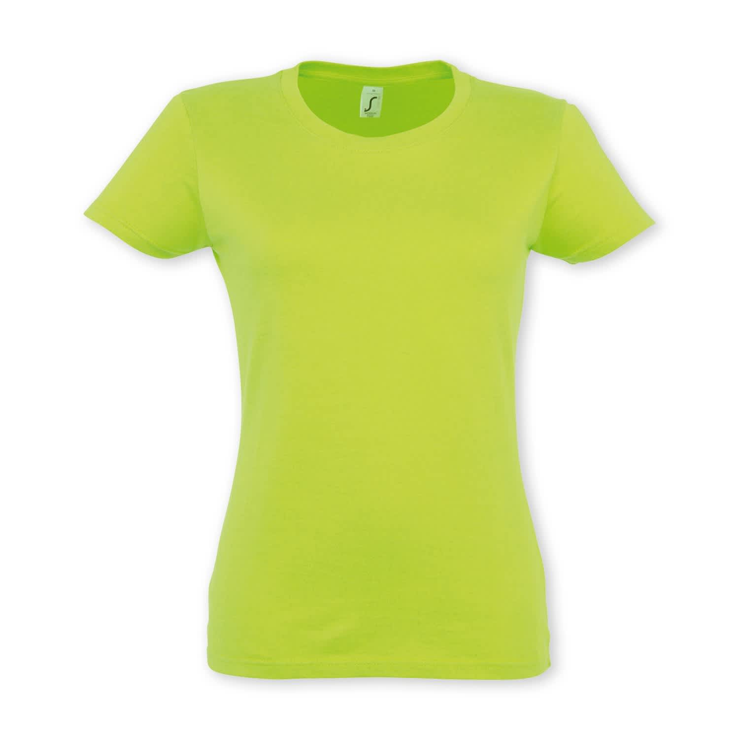 SOLS Imperial Womens T-Shirt - 110658 Image Apple Green
