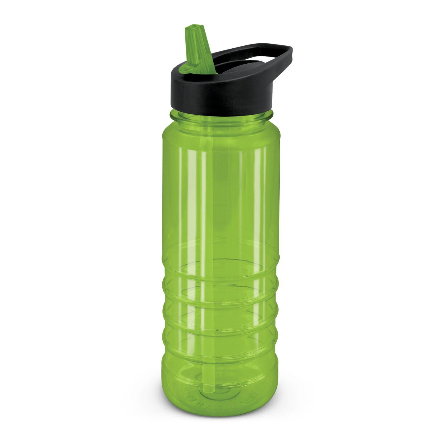 Triton Bottle - Black Lid - 110747 Image Bright Green