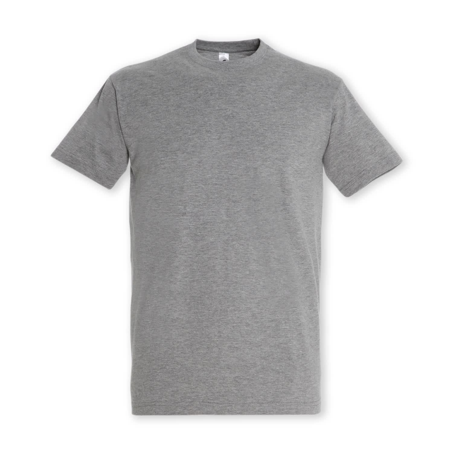 SOLS Imperial Adult T-Shirt - 110760 Image Grey Melange