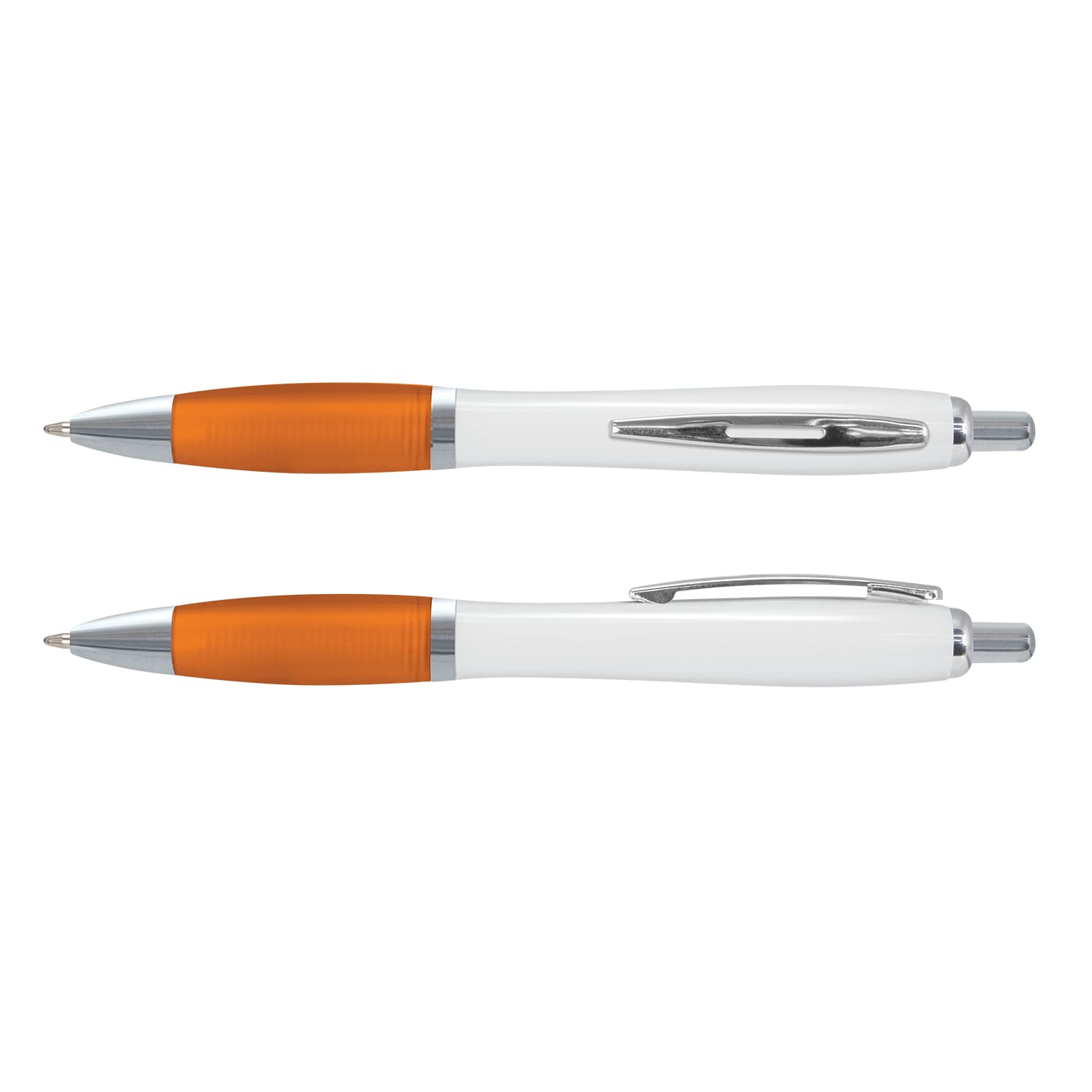 Vistro Pen - White Barrel - 110810 Image Orange