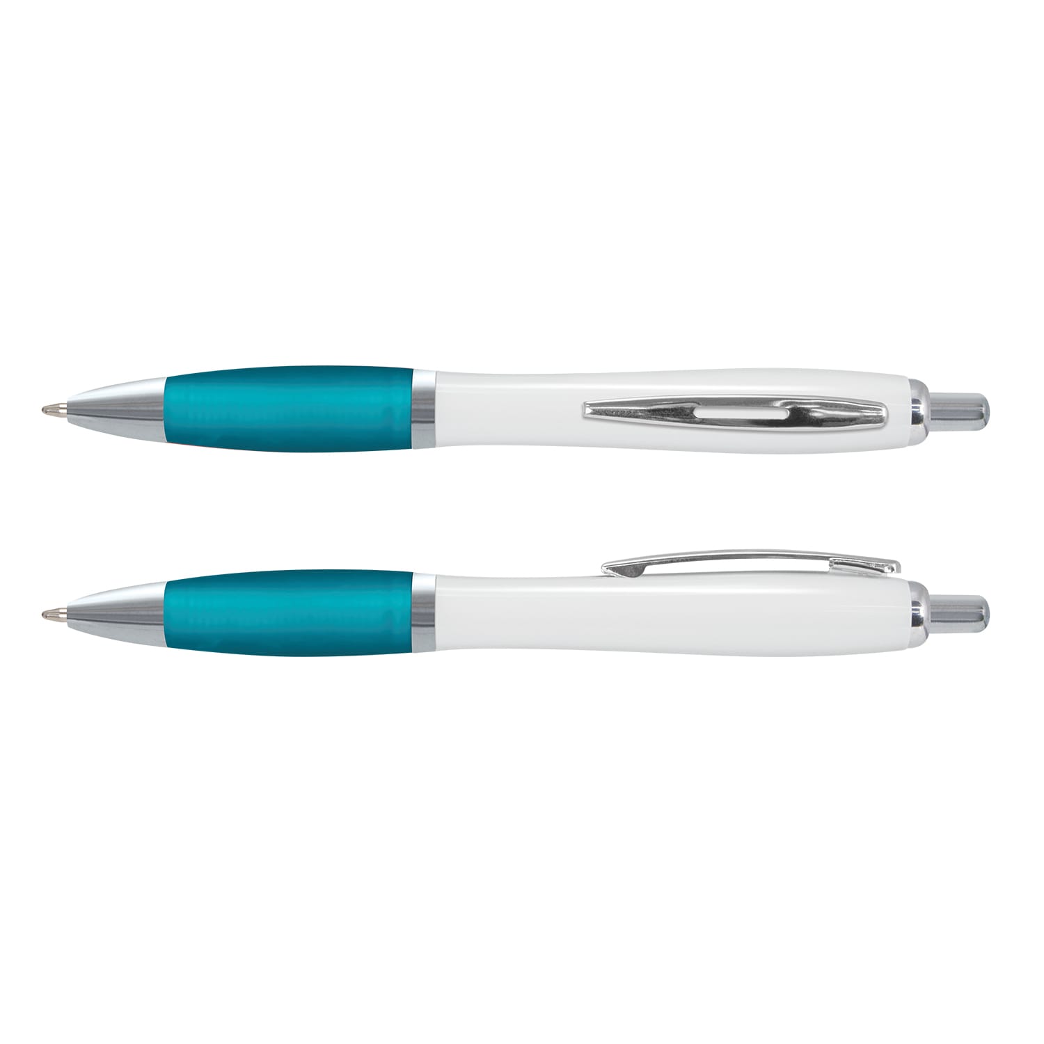 Vistro Pen - White Barrel - 110810 Image Light Blue