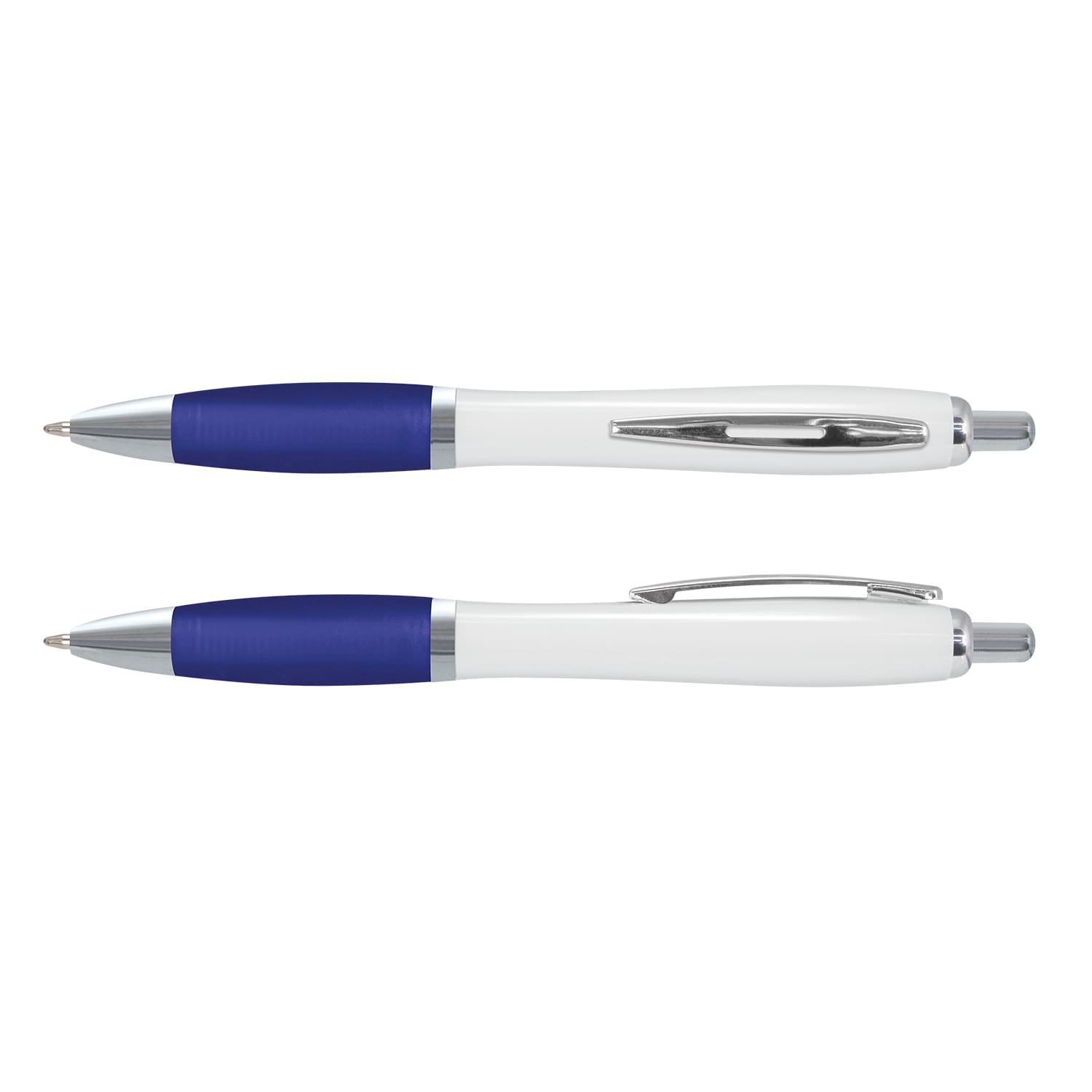 Vistro Pen - White Barrel - 110810 Image Dark Blue
