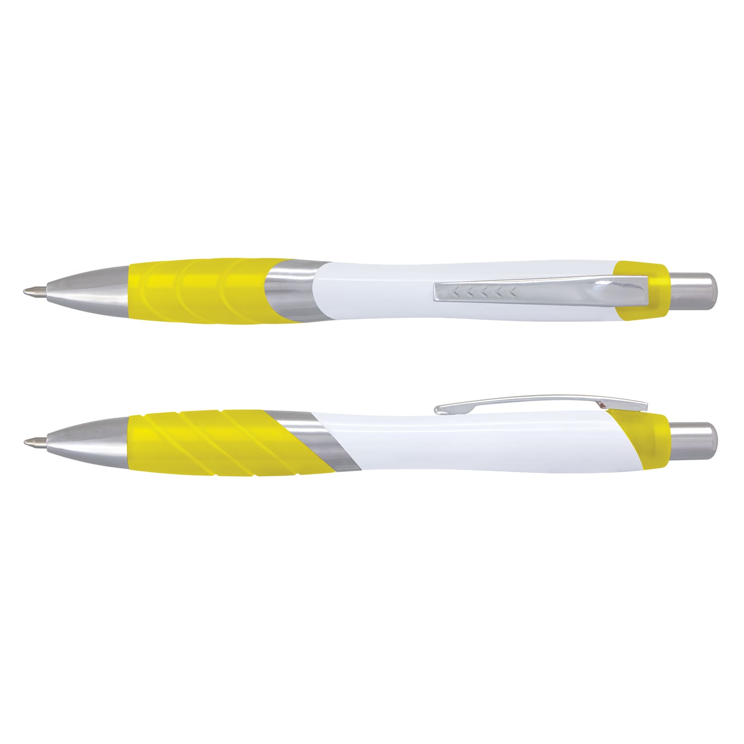 Borg Pen - White Barrel - 110811 Image Yellow